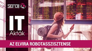 Elvira a MÁV robotasszisztense [upl. by Jovitta]