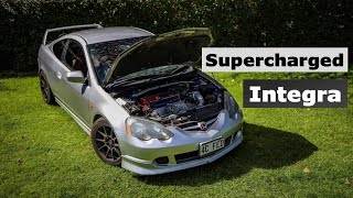 Supercharged K24 DC5 Integra Type R Review [upl. by Vivie]