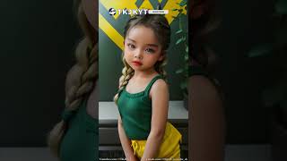 Age progression time lapse shorts douyin tiktok shortsvideo dance aigenerated [upl. by Nilrac]