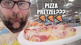 Pizza Pretzel At SAMS Club [upl. by Kat]