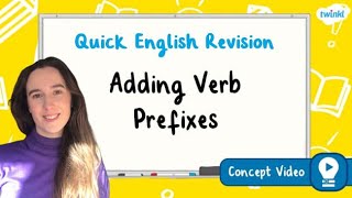 How Do You Add Verb Prefixes  KS2 English Concept for Kids [upl. by Hameerak310]