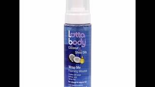 Lottabody Wrap Me Foaming Mousse with Coconut amp Shea Oil 7 fl oz [upl. by Gwenni]