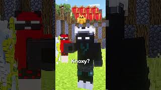 KNOXY GET A RANDOM WEAPON EVERYTIME HE SAY YES IN MINECRAFT ⛏ shorts minecraft [upl. by Eneles89]