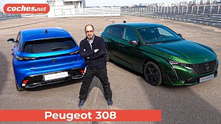 Nuevo PEUGEOT 308  Primer vistazo  Walkaround en español  cochesnet [upl. by Cailly]