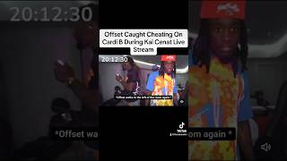 Offset Caught Cheating On Cardi B During Kai Cenat Live Stream [upl. by Enelyt852]