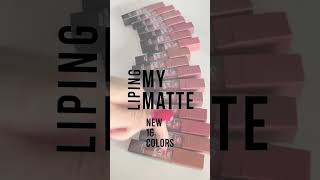 Golden Rose MY MATTE LIP INK MATTE LIQUID LIPSTICK [upl. by Naed]