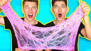 3 DIY VIRAL SLIMES TESTED Learn How To Make the BEST DIY Fluffy Crunchy amp Butter Slime Recipe [upl. by Kursh]