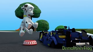 Marshall is Clumsy PAW Patrol Fan Animation [upl. by Naivart780]