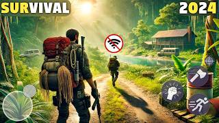 Top 15 OFFLINE SURVIVAL Games For Android 2024  Top 10 Best Survival Games for Mobile 2024 [upl. by Artined]