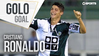 O primeiro golo de Ronaldo [upl. by Chavaree]