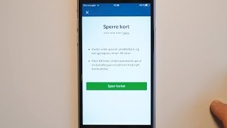 Slik sperrer du kortet i mobilbanken [upl. by Yanahs]