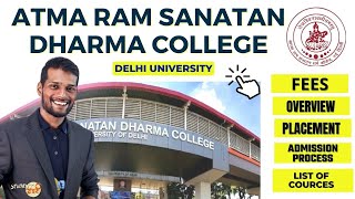 Atma Ram Sanatan Dharma College  Admission Process  Fees  Placement  Infrastructure✅  DU [upl. by Beka841]