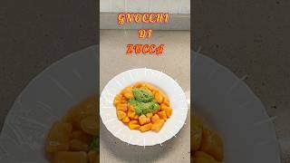 GNOCCHI DI ZUCCA gnocchi zucca shorts [upl. by Adnilam669]