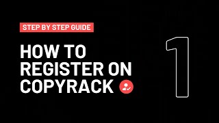 How to Register on CopyRack  Copy Trading [upl. by Noryt]