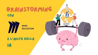 Non solo brainstorming con la bacheca virtuale Miro e lIA integrata [upl. by Fleisher834]