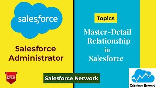 MasterDetail Relationship in Salesforce [upl. by Schiff]