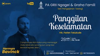 PA Bavinck Panggilan Keselamatan [upl. by Ciapas]