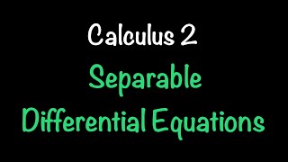 both SEPARABLE amp LINEAR differential equation [upl. by Ayikan]