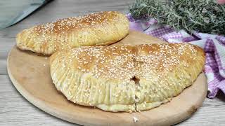 PANZEROTTI How To Make Panzerotti Baked in OVEN  The Easiest Dough To Make [upl. by Ahtekal]