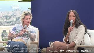 Women’s Sports House at Cannes Lions Cari Champion Ashlyn Harris Logan Eggleston amp Rennae Stubbs [upl. by Frymire115]