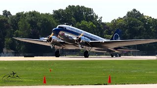 Saturday Mass Arrivals at EAA AirVenture 2024 Part 1 [upl. by Blau]