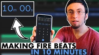 MAKING A FIRE BEAT IN 10 MINUTES beat challenge in Ableton Live 10 [upl. by Anelliw350]