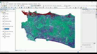 Basic ArcMAP Convert mapinfo tab file to arcmap shp file [upl. by Nahtnahoj]