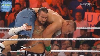 WWE The Rock saves John cena in St Louis [upl. by Aihsilat]