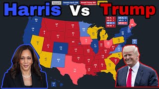 Kamala Harris Vs Donald Trump  2024 Election Prediction Early October [upl. by Lucretia]