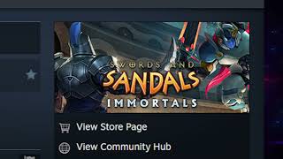 Swords and Sandals Immortals Steam Review [upl. by Marozik415]