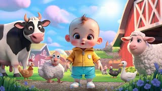 Old MacdDonald Had A Farm  Baby Song  Nursery Rhymes for Kids [upl. by Eitsirhc]