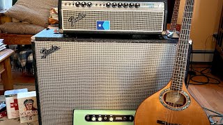 Cittern  SurfyBear Reverb  Fender Showman [upl. by Ciri372]