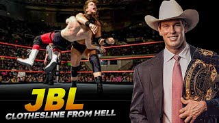 Wwe JBL Clothesline From Hell Compilation [upl. by Muryh]