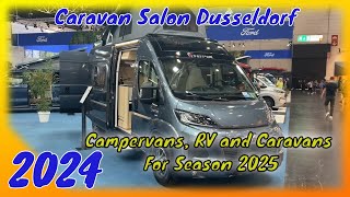 Dreamer D68 Select UP Saphir 2025 Campervan Walkaround  Caravan Salon 2024 Dusseldorf [upl. by Straus]