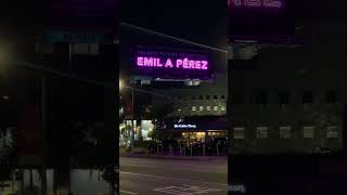 Emilia Perez Neon Billboard [upl. by Ackler400]