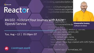 AI102  Kickstart Your Journey with Azure OpenAI Service [upl. by Peck537]