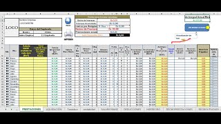 Cálculos salariales  Prestaciones sociales Liquidación utilidades Actualizada 2024 [upl. by Darnall278]