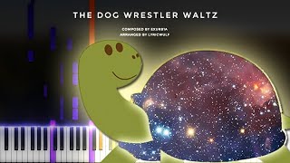 Exurb1a · The Dog Wrestler Waltz  LyricWulf Piano Tutorial on Synthesia [upl. by Enybor]