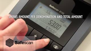 Safescan 6155 Cash Counter [upl. by Dronel336]