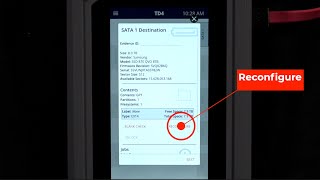 Browsing Drives amp Destination Drive Reconfiguration with TD4 [upl. by Rudwik]