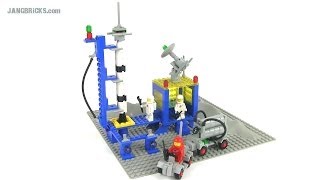 LEGO Classic Space 483 Alpha 1 Rocket Base Review 1978 set [upl. by Sutphin]