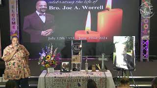 Bro Joe A Worrell Memorial service [upl. by Kevan]