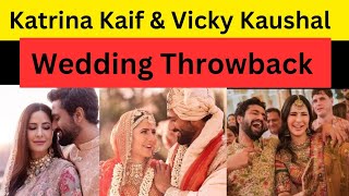 Katrina Kaif and Vicky Kaushal wedding throwback katrinakaif vickykaushal [upl. by Ellehsram]