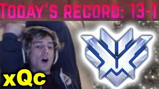 xQc 131 PUSH TO THE TOP Duo with Moxy [upl. by Esinert]