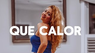 Que Calor  Nicky Jam  Beéle  zumba  choreography kramertv603 [upl. by Ezarra]