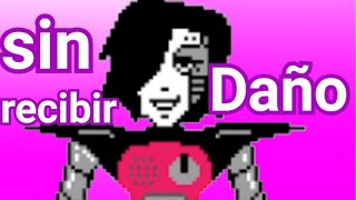 UNDERTALE  Mettaton EX sin recibir daño [upl. by Monie]