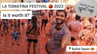 La Tomatina Festival 2023 buñol Spain [upl. by Eidassac65]