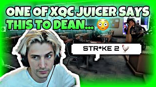 xQc Juicer Tells Dean THIS…  NoPixel GTA RP  NoPixel Clips [upl. by Ynoep846]