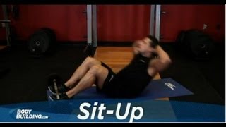 Sit Up  Core  Abs  Bodybuildingcom [upl. by Atinor852]