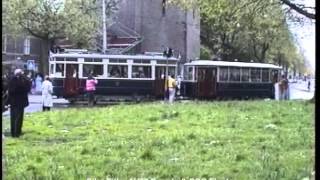 Amsterdam TRAM 91 Parade in May 1991 [upl. by Naaman]